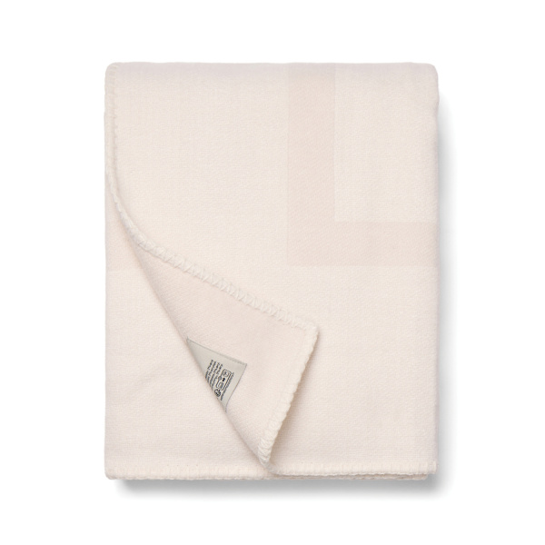 Плед VINGA Monogram из переработанного полиэстера GRS, 170x130 см