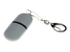 USB 2.0- флешка Goutte Soft-touch на 128 Гб каплевидной формы