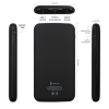 Внешний аккумулятор Bplanner Power 2 ST, софт-тач, 10000 mAh (Черный)