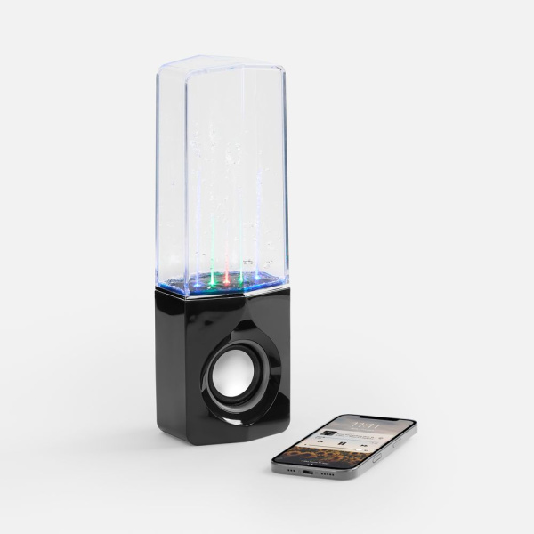 Bluetooth-колонка с поющим фонтаном Fuente, черная
