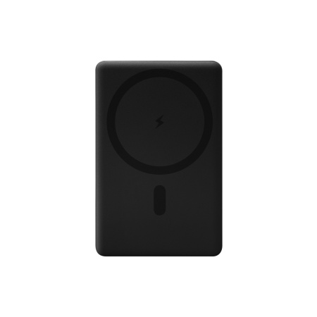 Внешний аккумулятор Атлантис Плюс PD (Atlantis PD Plus) 10000mAh с функцией беспроводной зарядки 15W, черный