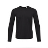 New Gen Футболка с длинным рукавом 180 г/м2 хлопок + лайкра черный 3XL