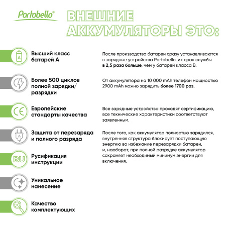 Внешний аккумулятор Юнион PD (Union PD) 10000mAh с функцией беспроводной зарядки 15W, черный