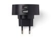 Адаптер питания USB Poweron, черный
