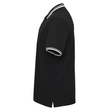 New Gen Рубашка поло мужская черная комбинированная 3XL
