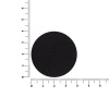 Наклейка тканевая Lunga Round, M, черная