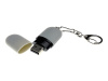 USB 2.0- флешка Goutte Soft-touch на 128 Гб каплевидной формы