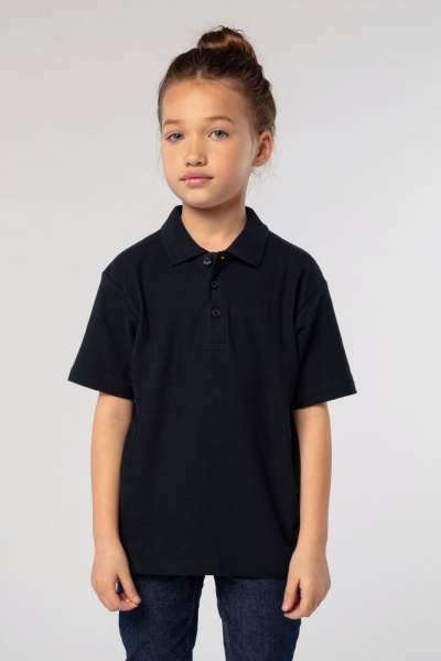Рубашка поло детская Summer II Kids, белая, на рост 106-116 см