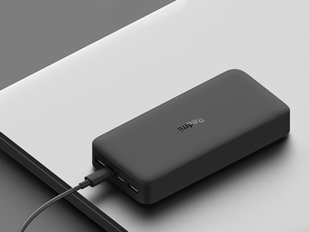 Внешний аккумулятор Redmi 18W Fast Charge Power Bank Black 20000mAh