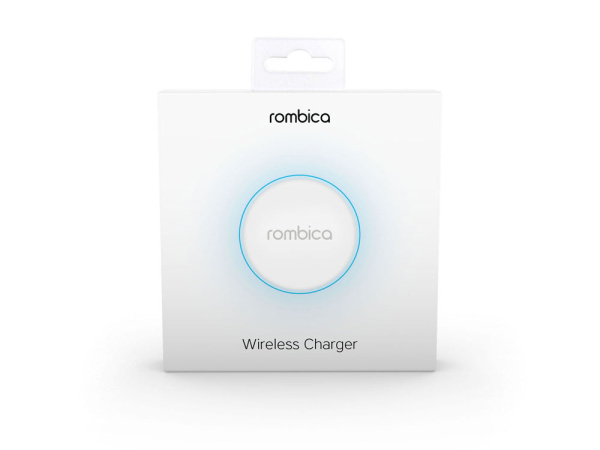 Беспроводное зарядное устройство Rombica  NEO Core Quick c быстрой зарядкой, белый (с лого)