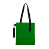 Шоппер Superbag Bubble New, стёганый, со скрытой магнитной кнопкой (зеленый с черным)