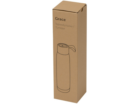 Термобутылка Grace 320мл, черный