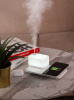 Настольная беспроводная (15W) зарядная станция  "Smart Base" с увлажнителем и лампой