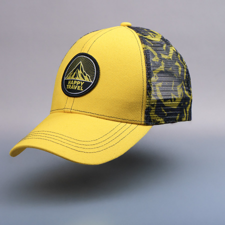Образец бейсболка CUSTOM MERCH, 6 клиньев, пластиковая застёжка