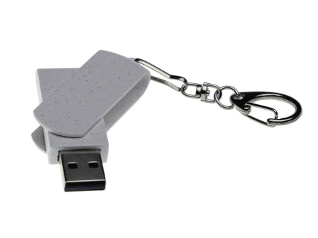 Флешка USB 2.0 Варуна на 128 ГБ, серый