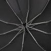 Зонт обратного сложения с ручкой-карабином Foldberry, черный