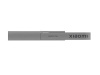 USB 3.0-флешка на 128 Гб с разъемами USB-A и Type-C, серебристый