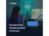 Умная колонка VK Капсула с голосовым помощником Марусей, черный