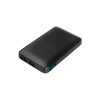 Внешний аккумулятор с цветной подсветкой Анкор Макс (Ancor Max) 5000 mAh, черный