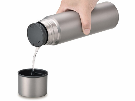 Термос из титана тм THERMOS FJN-500 TGY (Titanium) 0,5L
