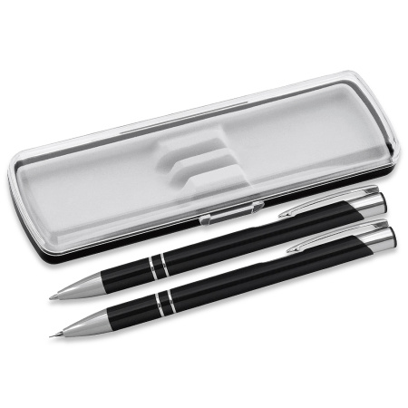 Набор ручек Legend Solution в футляре Pencase Smart, черный