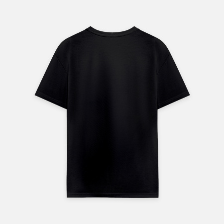 Футболка унисекс премиум Аура (Aura), 200гр. черный, размер 3XL/4XL