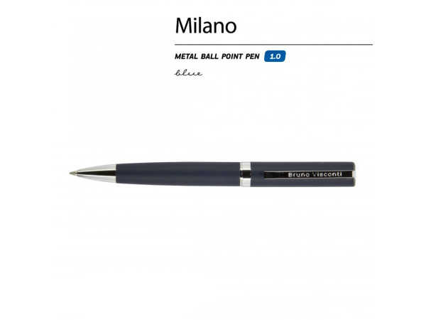 Ручка металлическая шариковая Milano