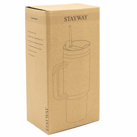 Термокружка Stayway, чёрный