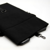 Шоппер Superbag Companion, с тремя отделениями, боковым креплением (карабин) и карманом (черный)
