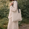 Шоппер Superbag Light, с внутренним креплением (полукольцо) (неокрашенный с серым)