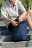 Антикражный водонепроницаемый рюкзак Urban Flap-Top, темно-синий
