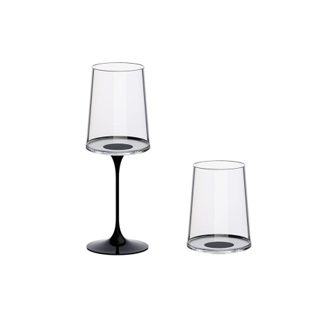 Хрустальный бокал для белого вина на магните Trebonn SplitGlass, 2 шт, 280 мл