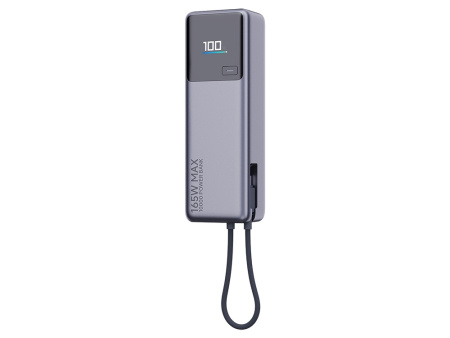 Внешний аккумулятор со встроенным кабелем Xiaomi 165W Power Bank 10000mAh (Integrated Cable) GL
