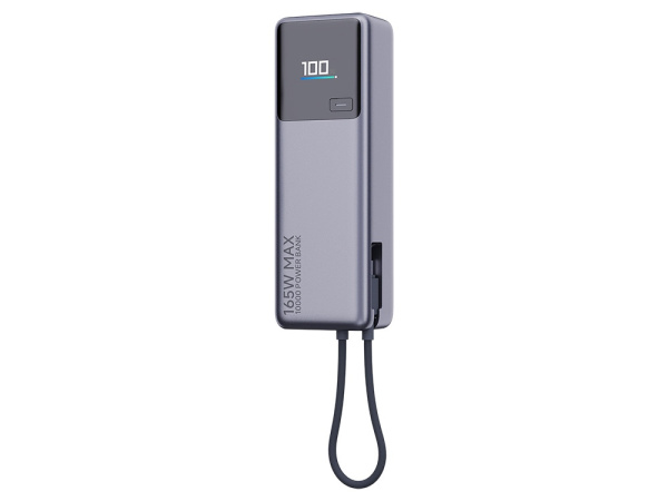 Внешний аккумулятор со встроенным кабелем Xiaomi 165W Power Bank, 10000 мАч