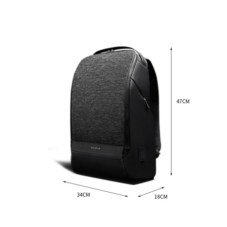 Рюкзак KORIN FlexPack Pro 47х34х18 см, черный