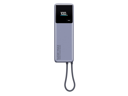 Внешний аккумулятор со встроенным кабелем Xiaomi 165W Power Bank, 10000 мАч