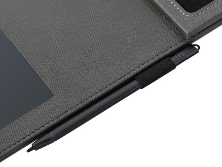 Многофункциональный коврик для мыши Multi Pad с беспроводной зарядкой и LCD экраном, 10 Вт, черный