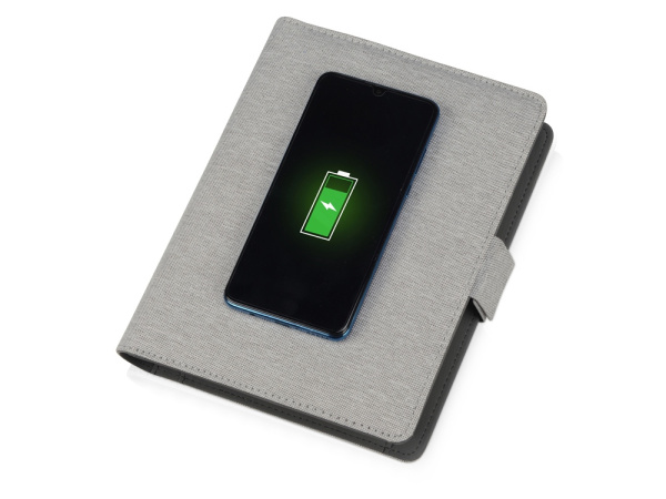 Органайзер с беспроводной зарядкой Powernote, 5000 mAh
