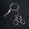 Брелок SILV CYCLIST; 4,0 x 4,0 x 0,4 см; металл