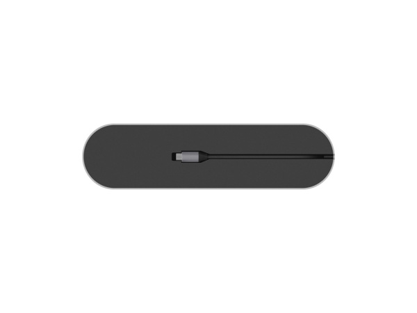 Хаб USB Type-C 3.0 для ноутбуков Falcon, черный