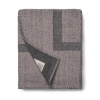Плед VINGA Monogram из переработанного полиэстера GRS, 170x130 см